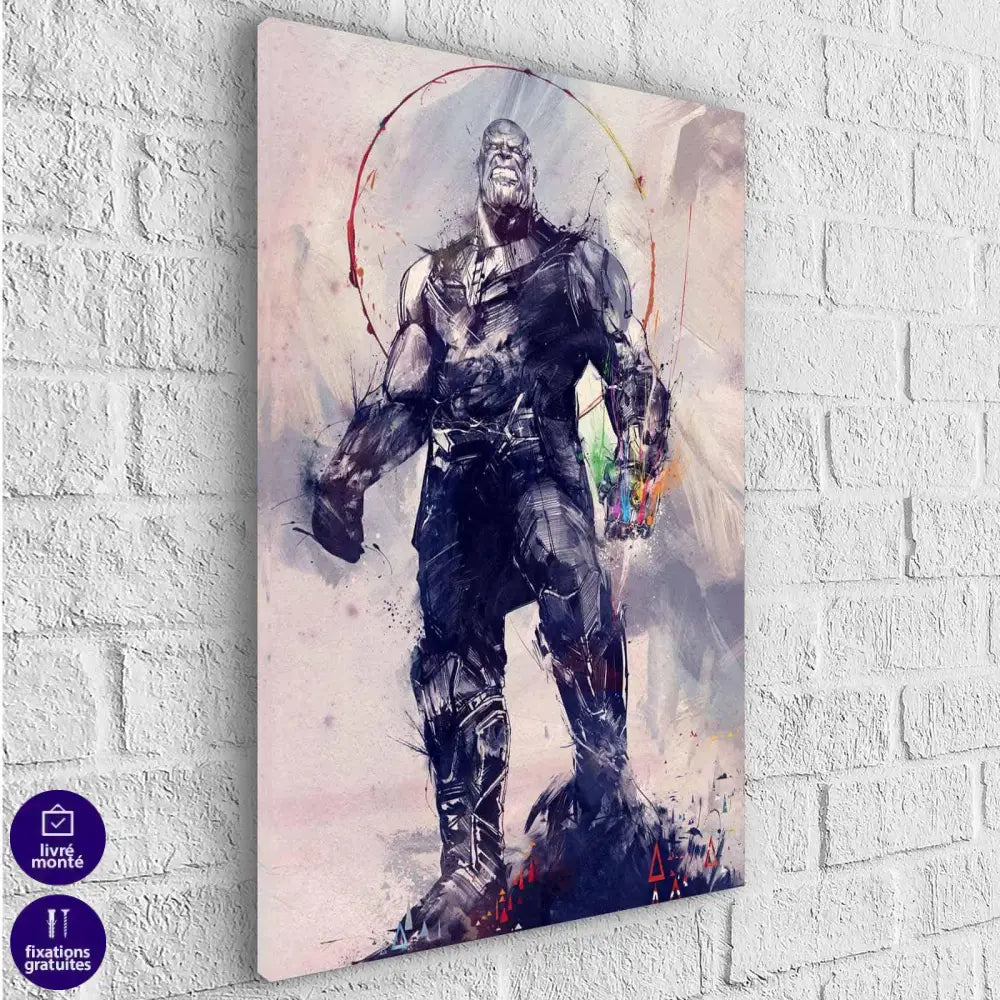 Tableau Marvel Thanos - Montableaudeco