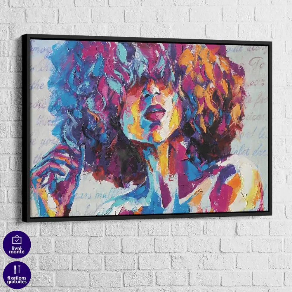 Tableau Moderne Femme Mystérieuse - Montableaudeco