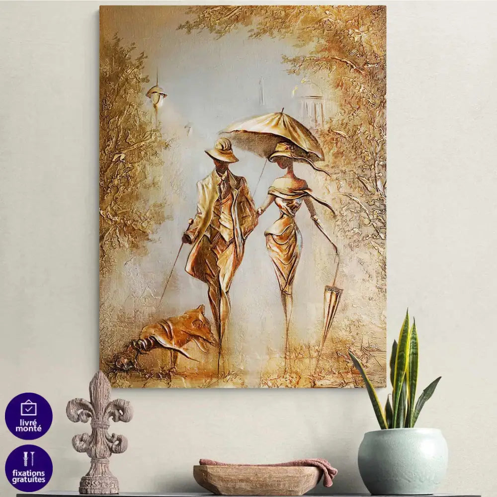 Tableau Moderne La Promenade - Montableaudeco