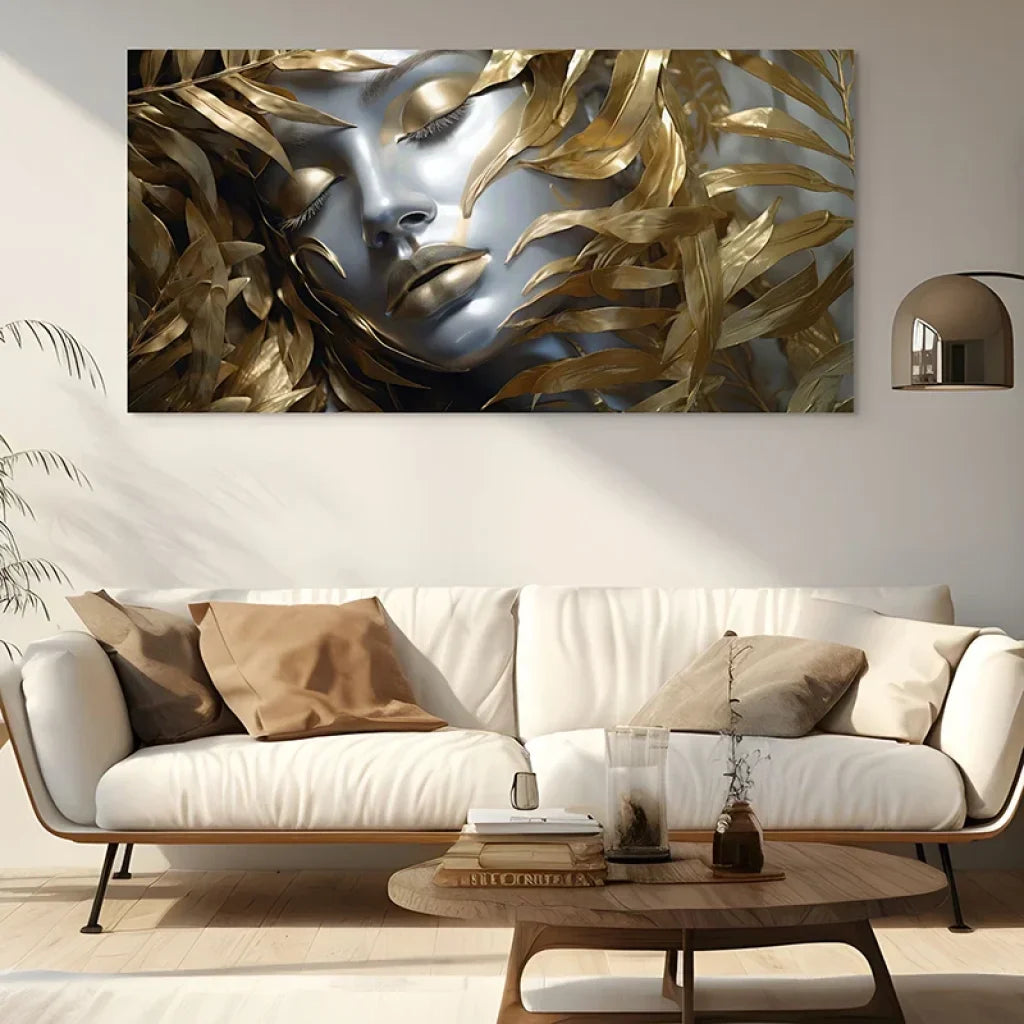 Tableau Moderne Silence d’Or Tableau moderne