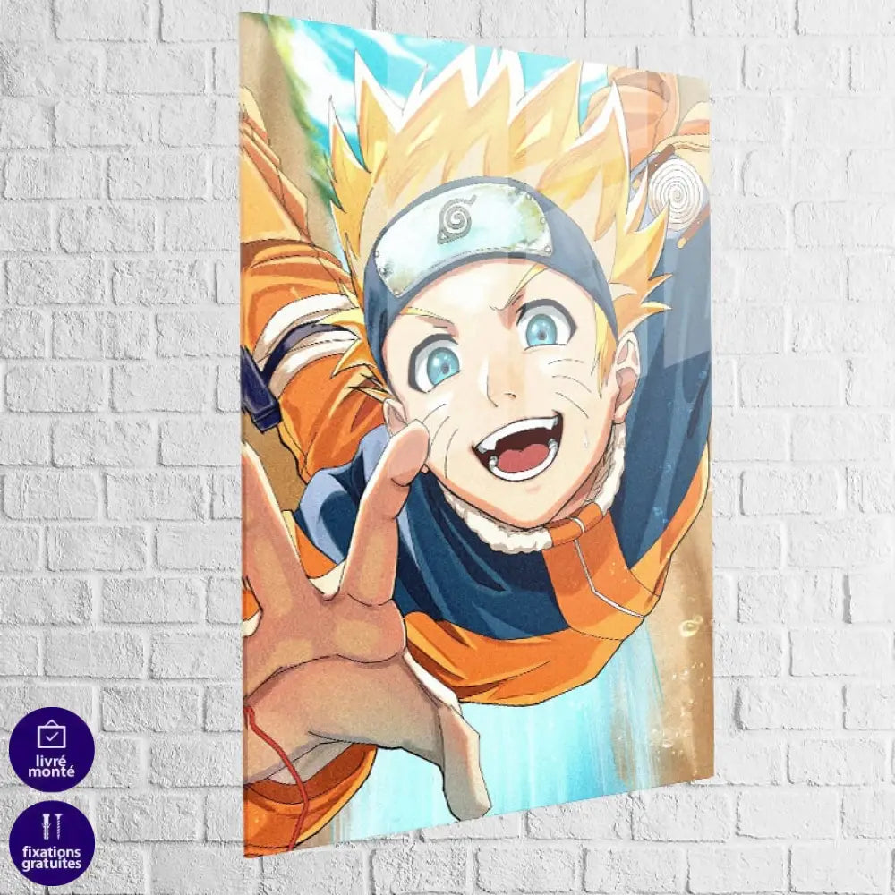 Décoration manga Naruto Uzumaki – énergie et bonne humeur