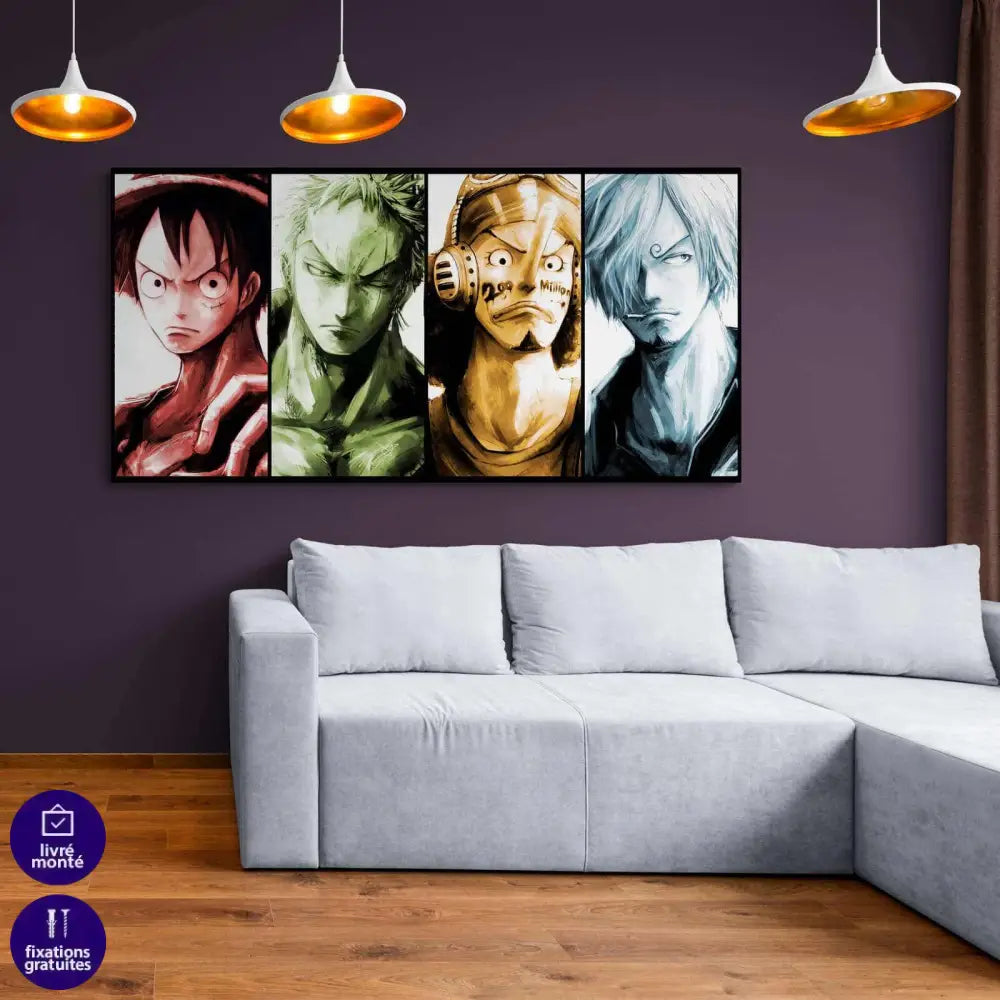 Tableau One Piece Grand Format - Montableaudeco