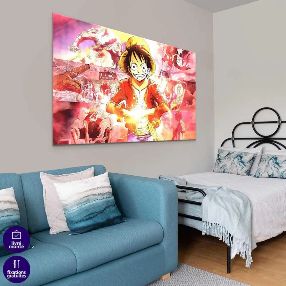 Tableau One Piece Luffy Légendaire - Montableaudeco
