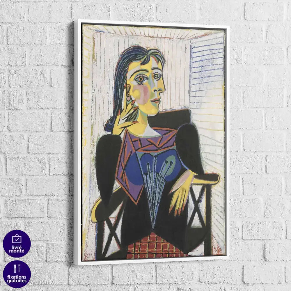 Tableau Pablo Picasso Dora Maar Portrait - Montableaudeco