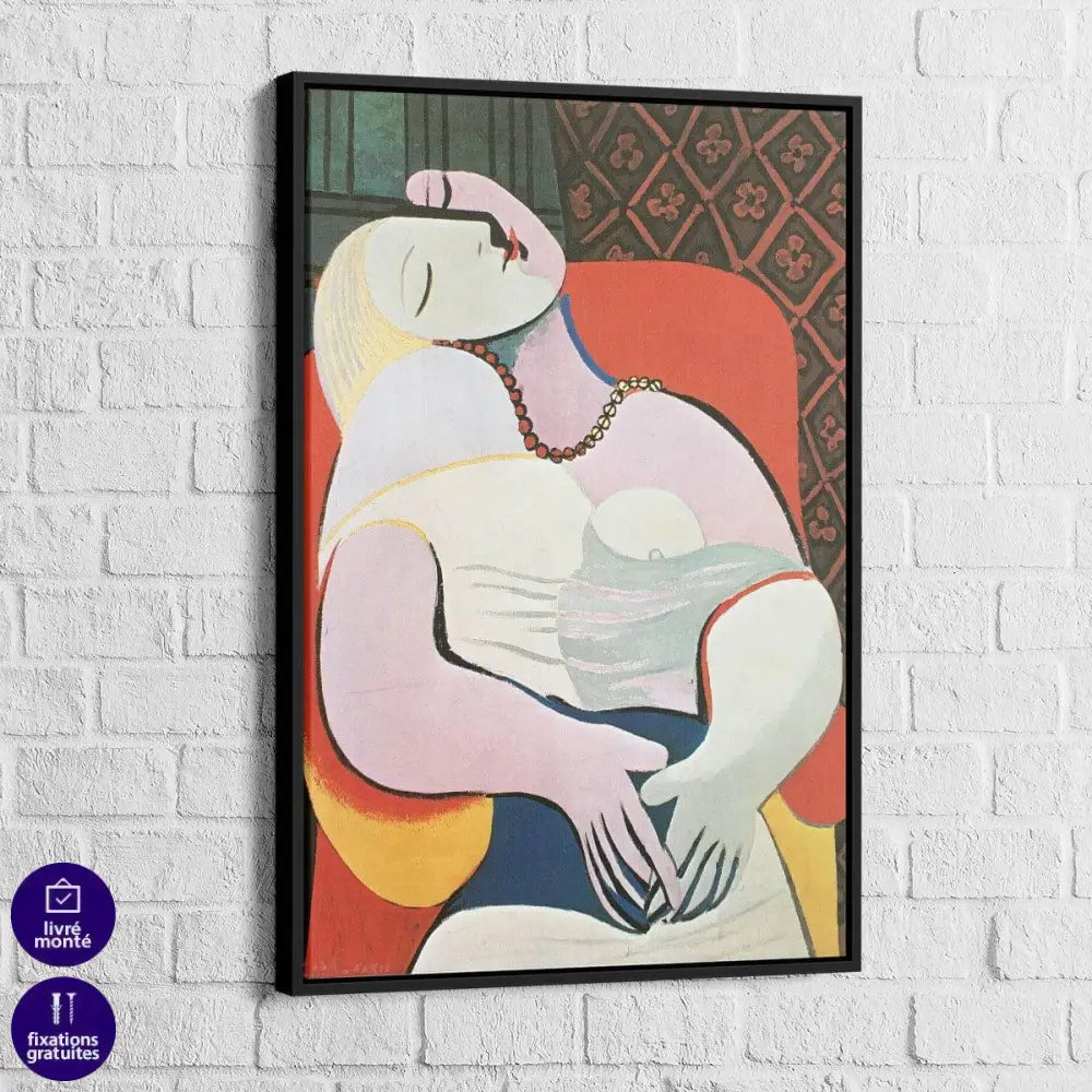 Tableau Pablo Picasso Le Rêve - Montableaudeco