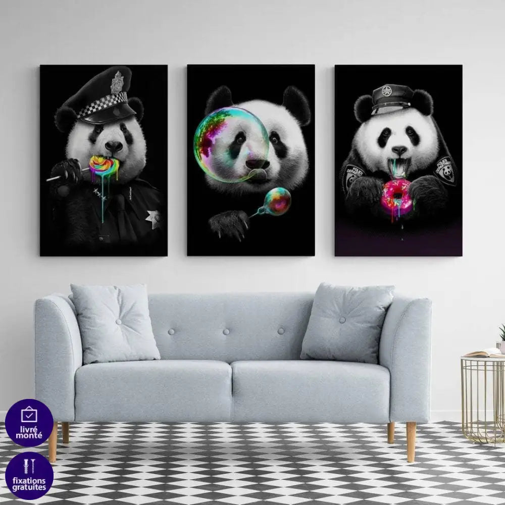 Tableau Panda - Montableaudeco