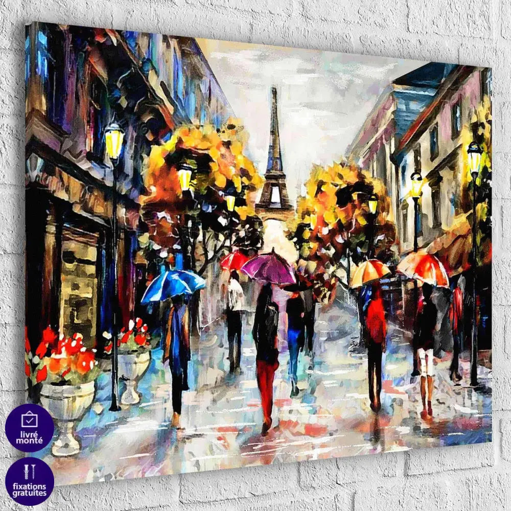 Tableau Paris La Promenade - Montableaudeco