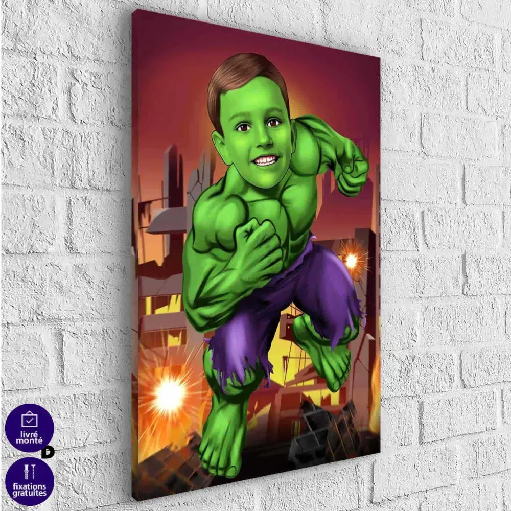 Tableau Personnalisé Super Héros d