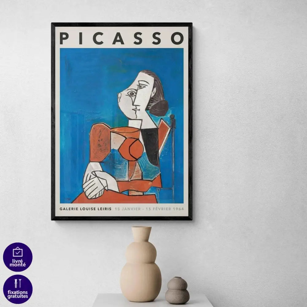 Tableau Picasso | Affiche Expo Vintage | Profitez Des Promos