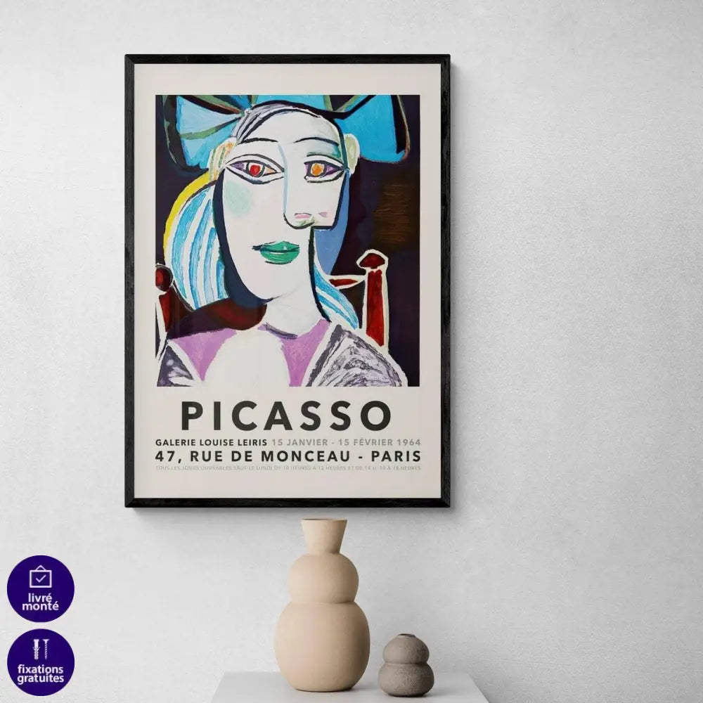 Tableau Picasso | Affiche Expo Vintage | Profitez Des Promos