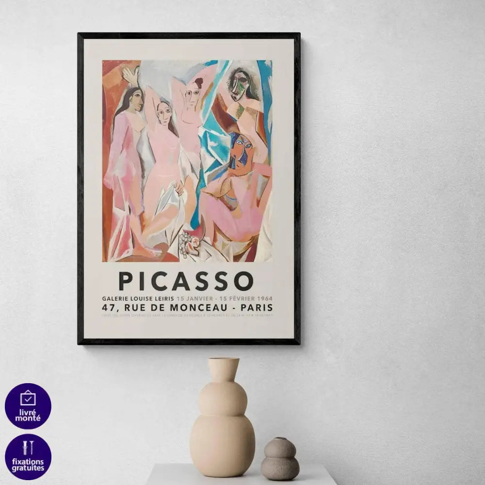 Tableau Picasso | Affiche Expo Vintage | Profitez Des Promos