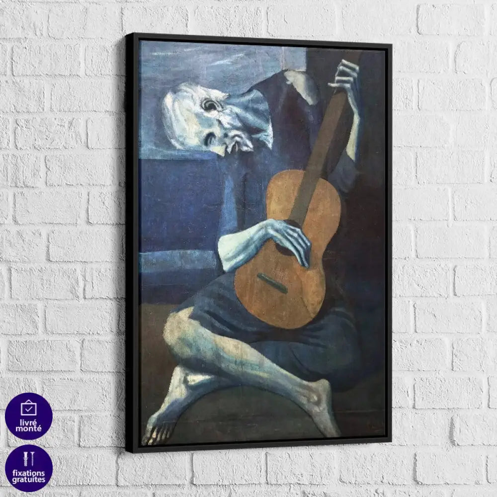 Tableau Picasso | Le Vieux Guitariste | Les Promos -25% b