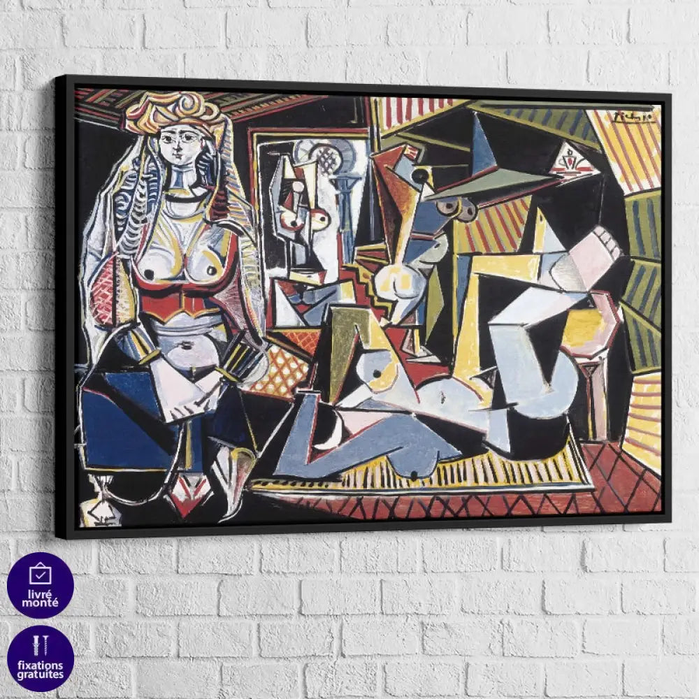 Tableau Picasso | Les Femmes D'Alger C