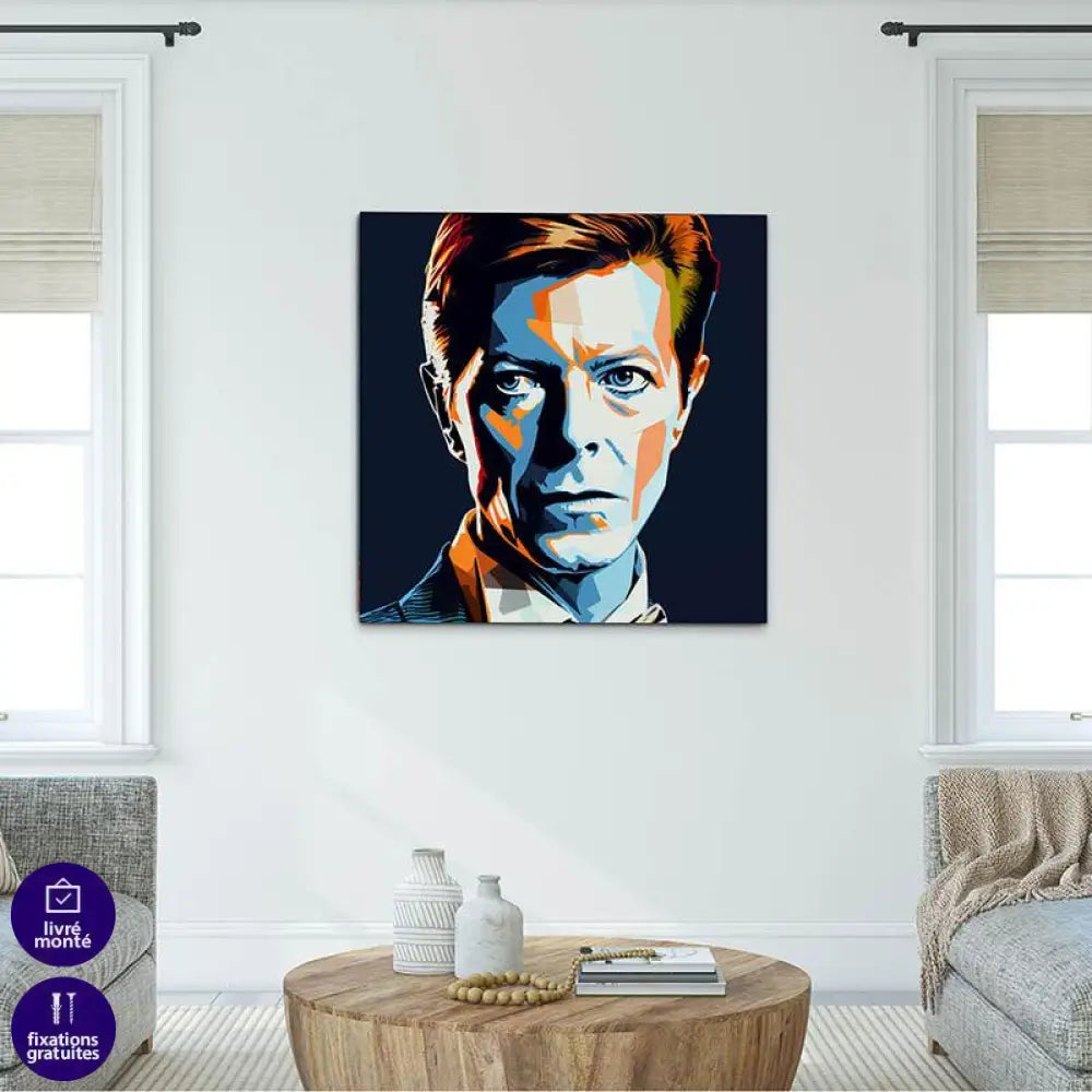 Tableau Pop Art David Bowie - Montableaudeco