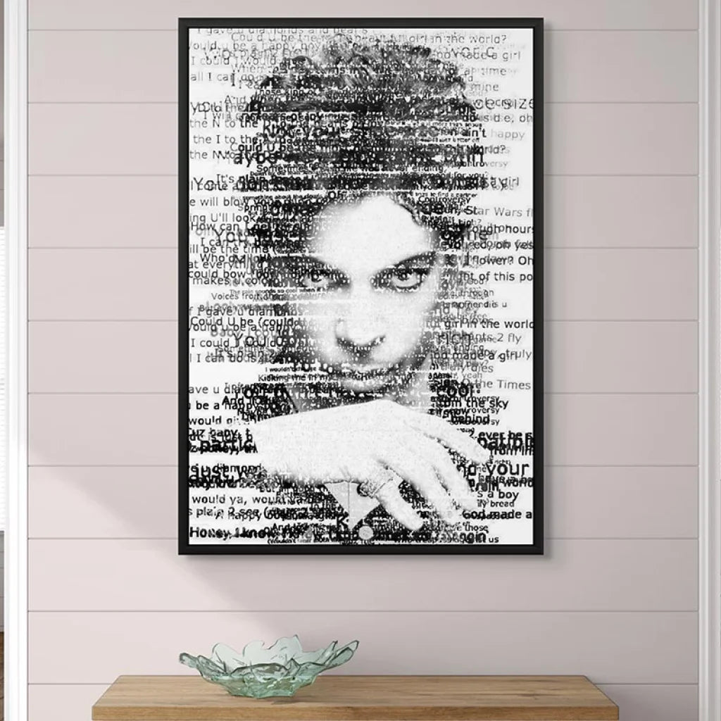 Tableau Prince Révélation Typographique Tableau Célébrité