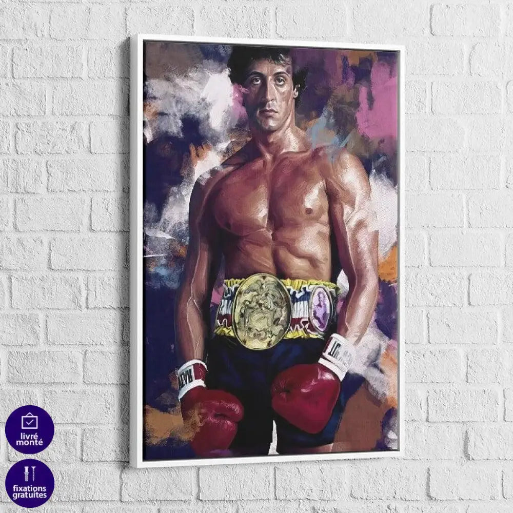 Tableau Rocky The Movie - Montableaudeco