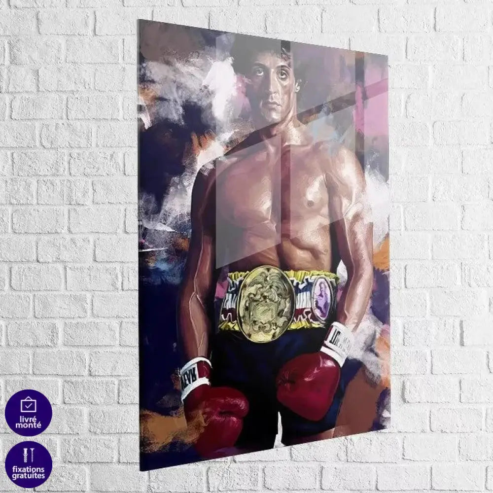 Tableau Rocky The Movie - Montableaudeco