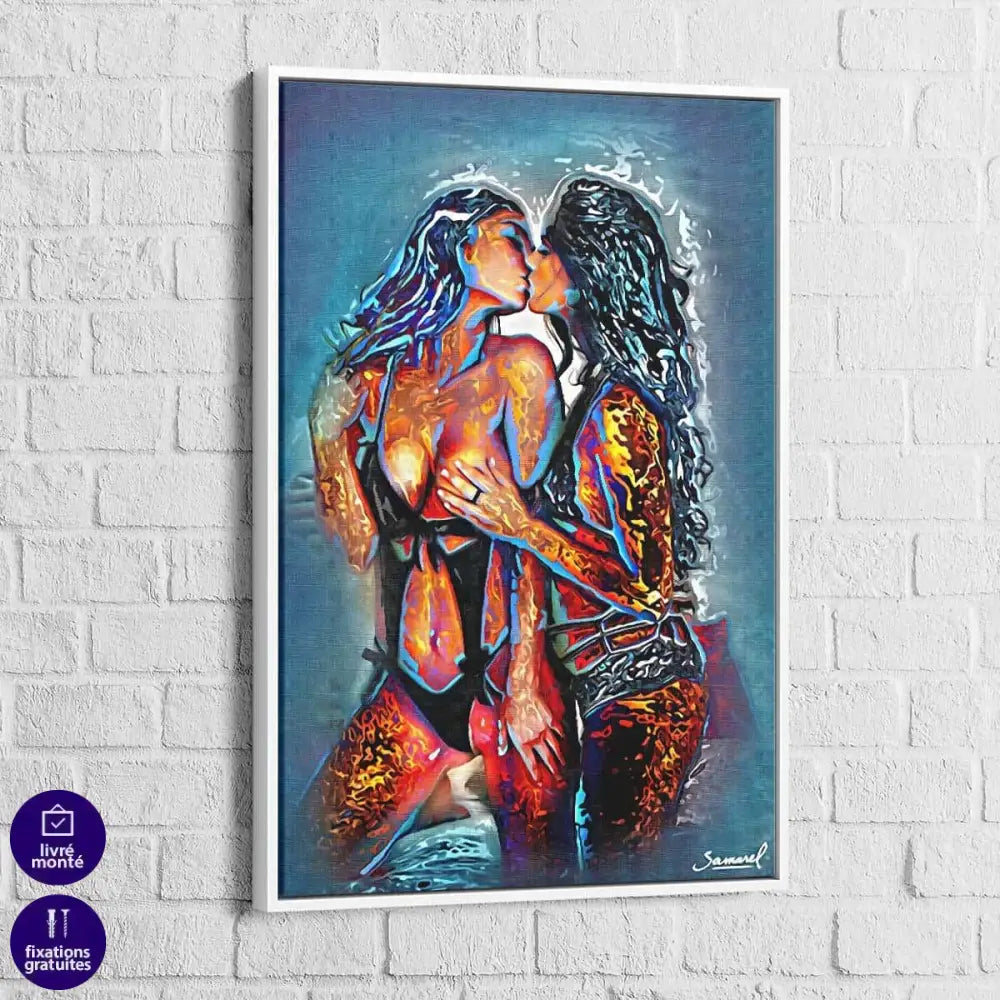 Tableau Sexy Un amour de Femme - Montableaudeco