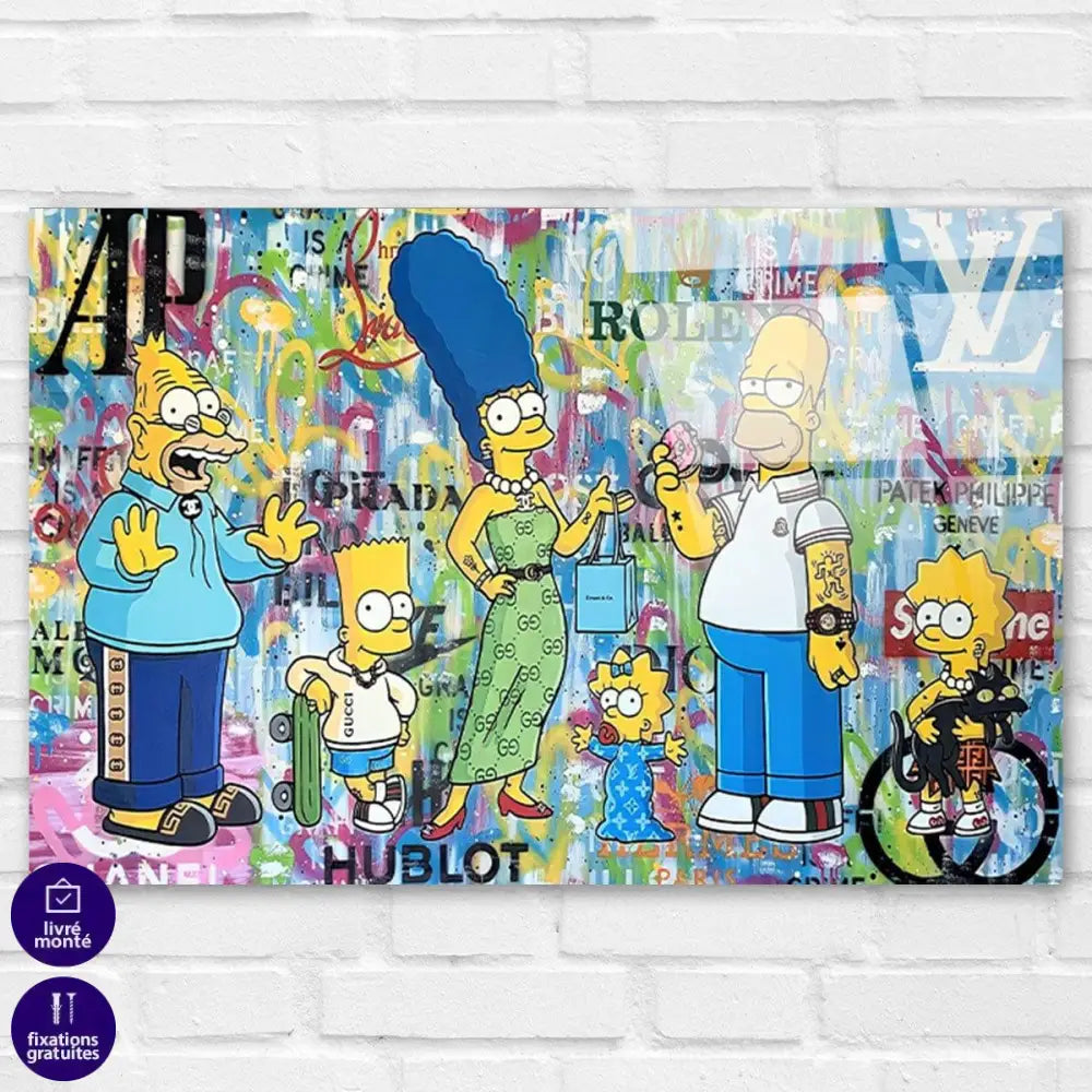 Tableau Simpson Fashion - Montableaudeco