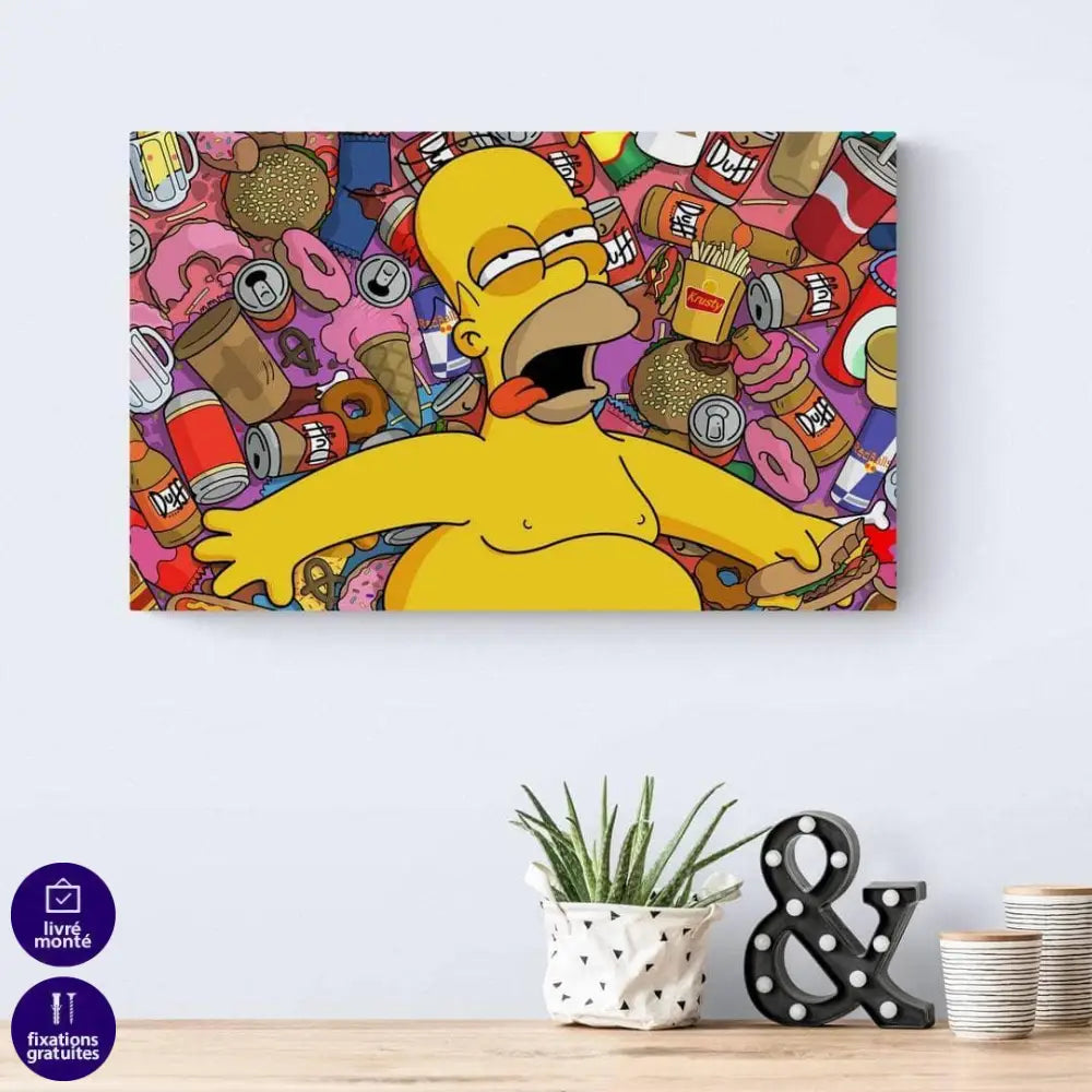 Tableau Simpson La Duff D'Omer - Montableaudeco