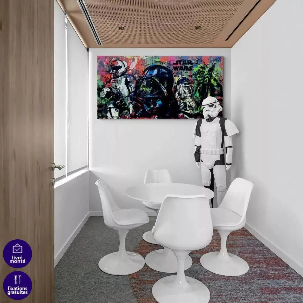 Tableau Star Wars Artistique - Montableaudeco