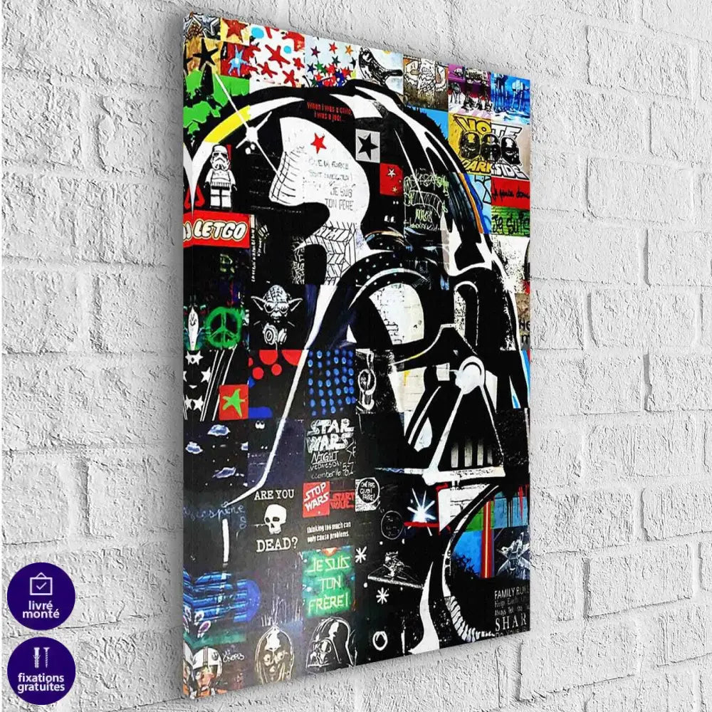 Tableau Star Wars Dark Vador Graf - Montableaudeco