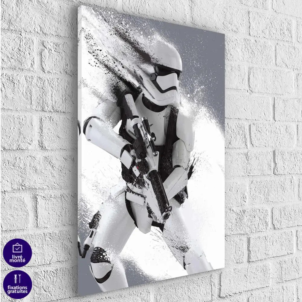 Tableau Star Wars Le Stormtrooper - Montableaudeco