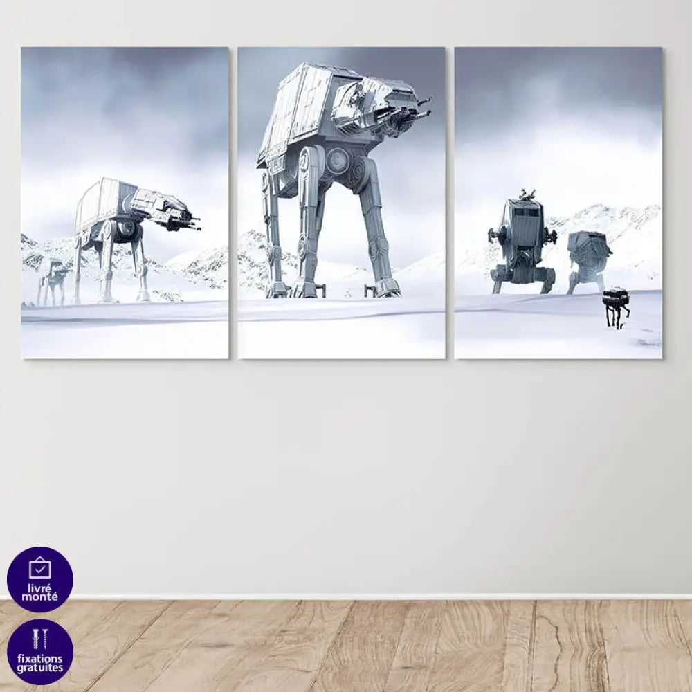 Tableau Star Wars Quadripode