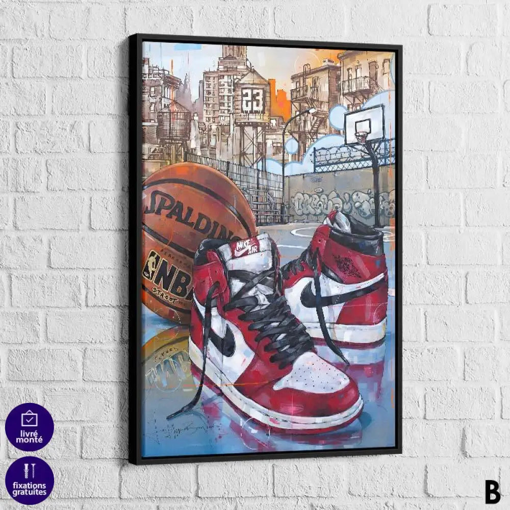 Tableau Street Art Air Basket Collection - Montableaudeco
