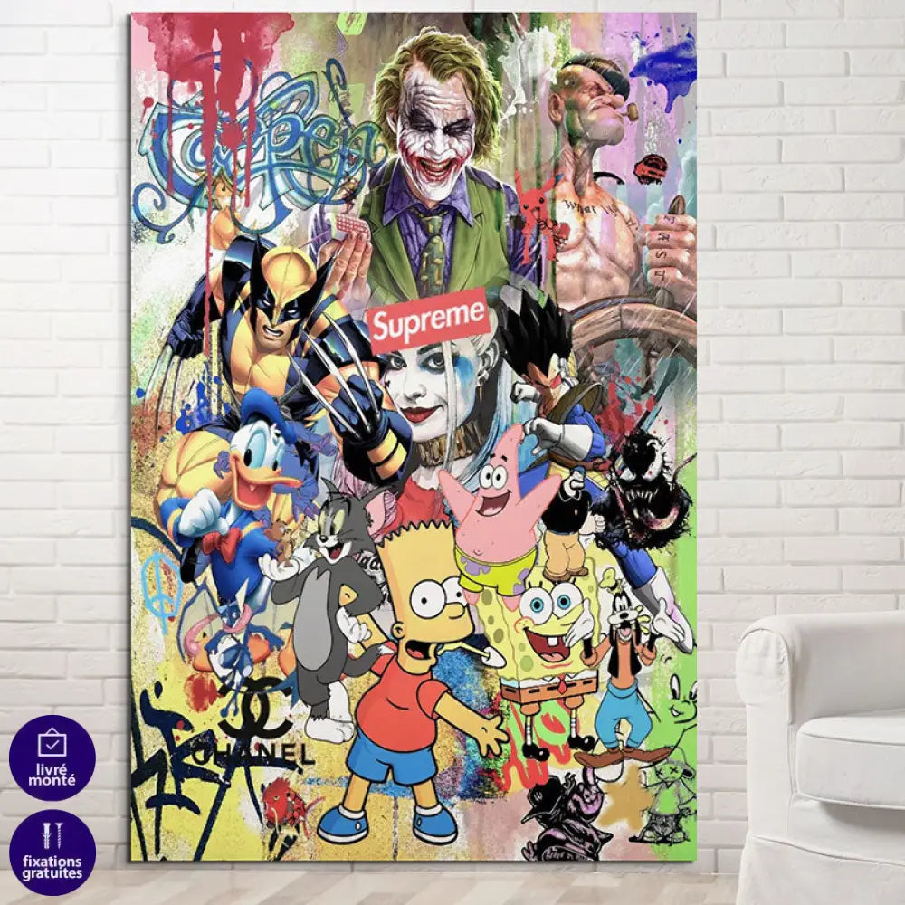 Tableau Street Art Culture Clash 1