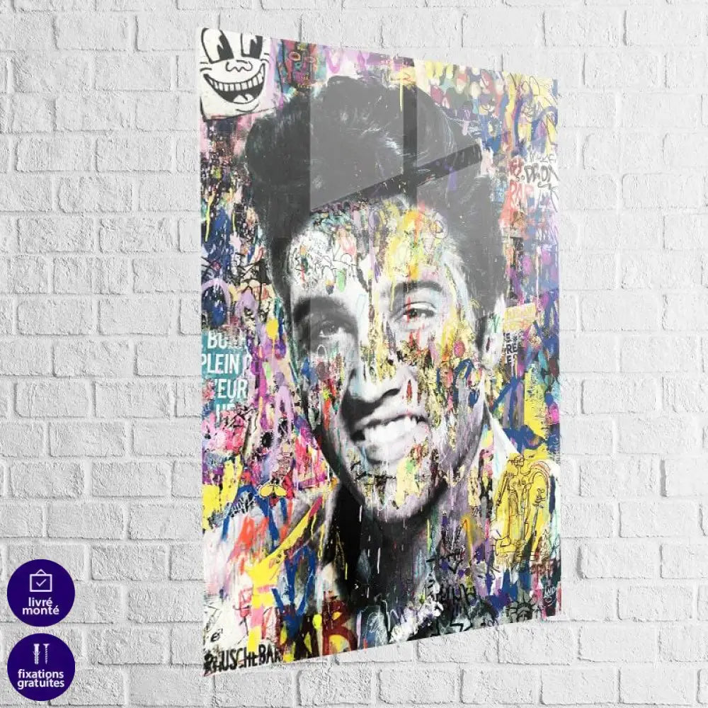 Tableau Street Art Elvis Presley - Montableaudeco