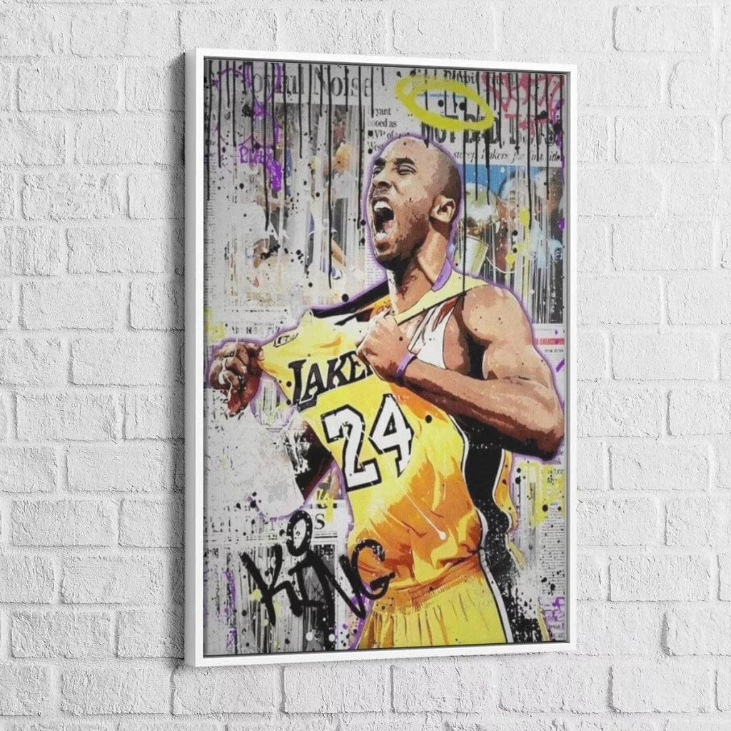 Affiche Street Art Kobe Bryant - Montableaudeco