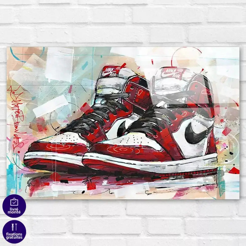 Tableau Street Art Nike Urbain - Montableaudeco