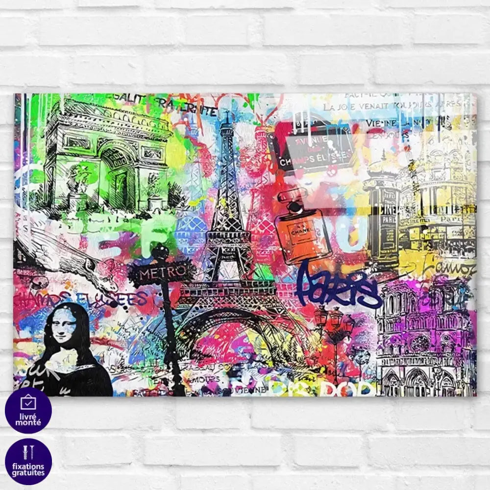 Tableau Street Art Paris - Montableaudeco