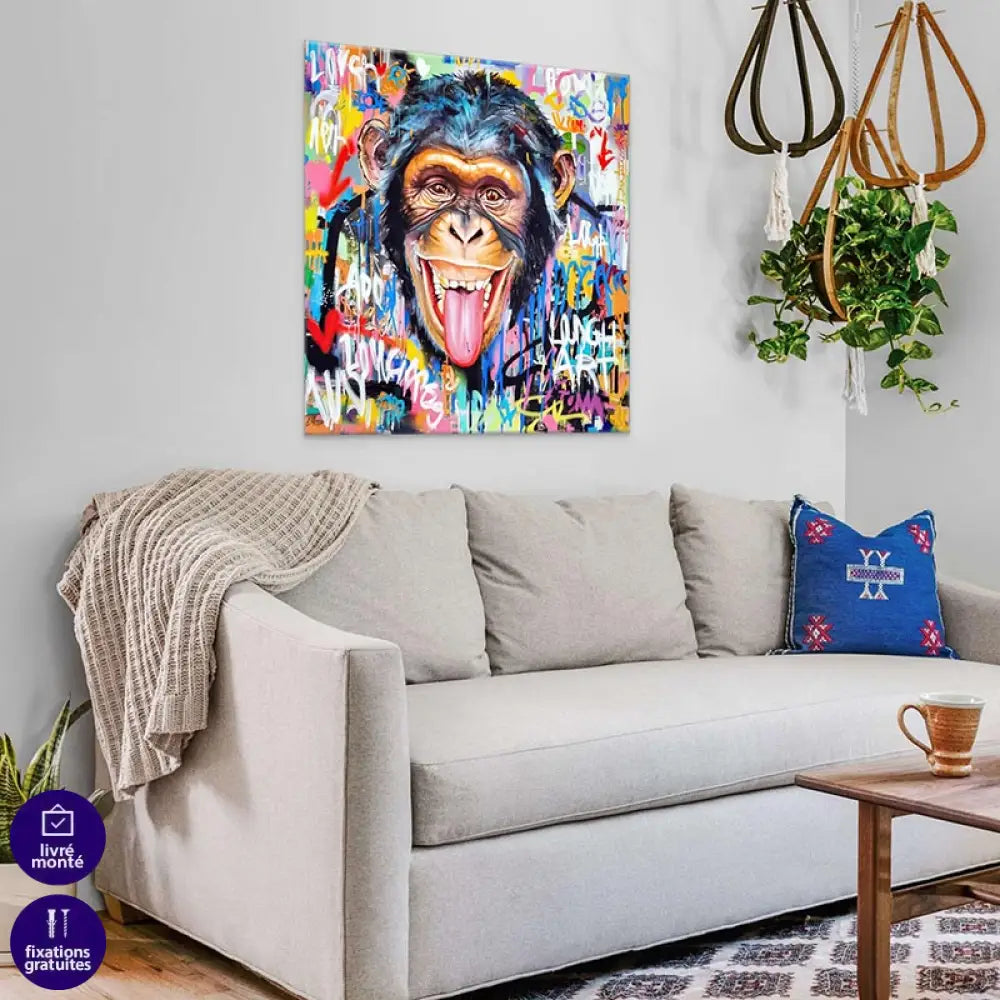 tableau street art singe