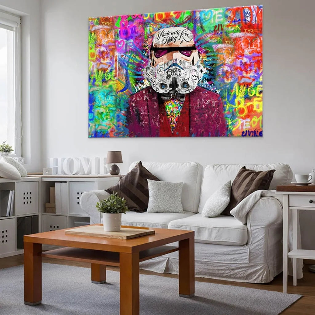 Tableau Street Art Stormtrooper Tableau Street Art