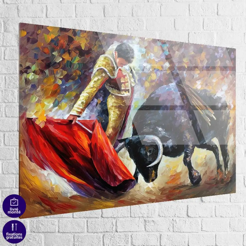 Tableau Taureau La Chorégraphie du Destin j