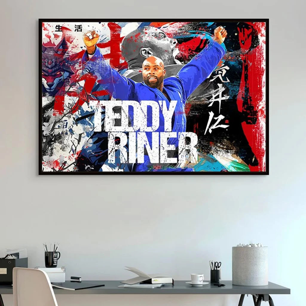 Tableau Teddy Rinner Légendaire Tableau Sport