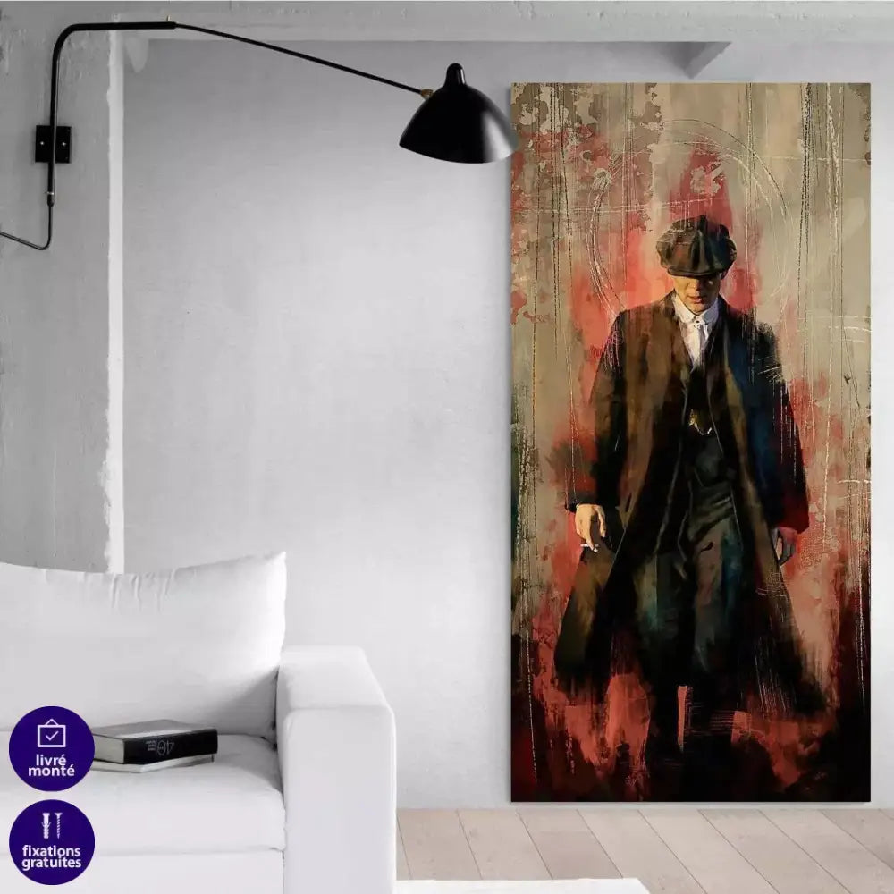 Tableau Thomas Shelby Gentleman - Montableaudeco