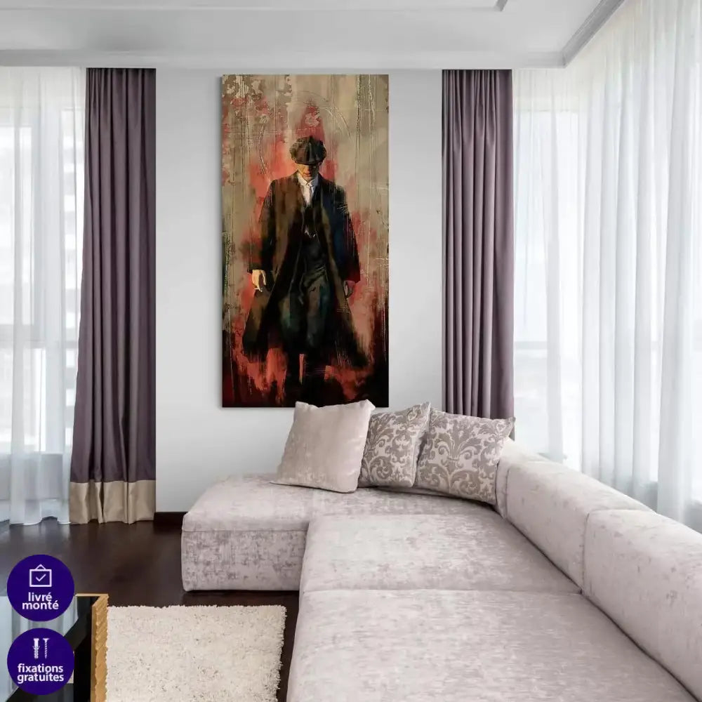 Tableau Thomas Shelby Gentleman - Montableaudeco