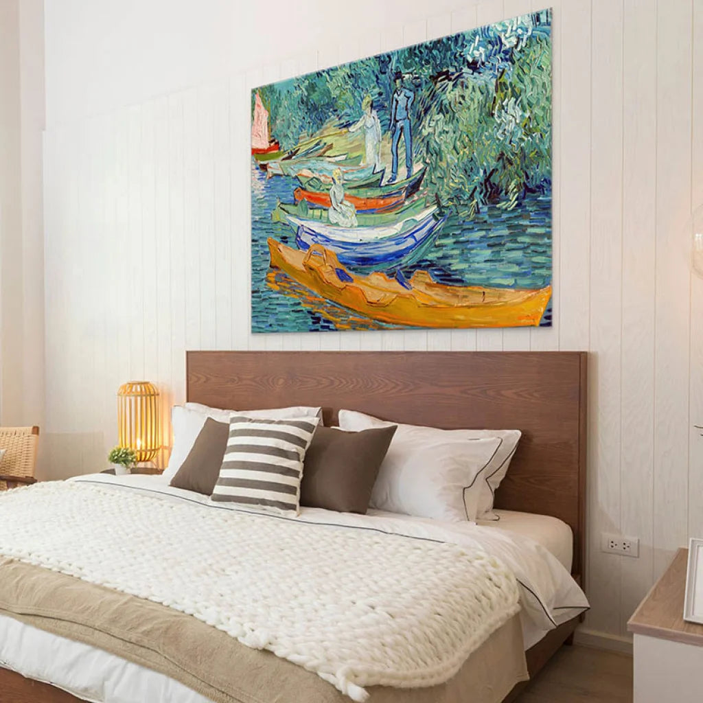 Tableau Van Gogh bord de l'oise A