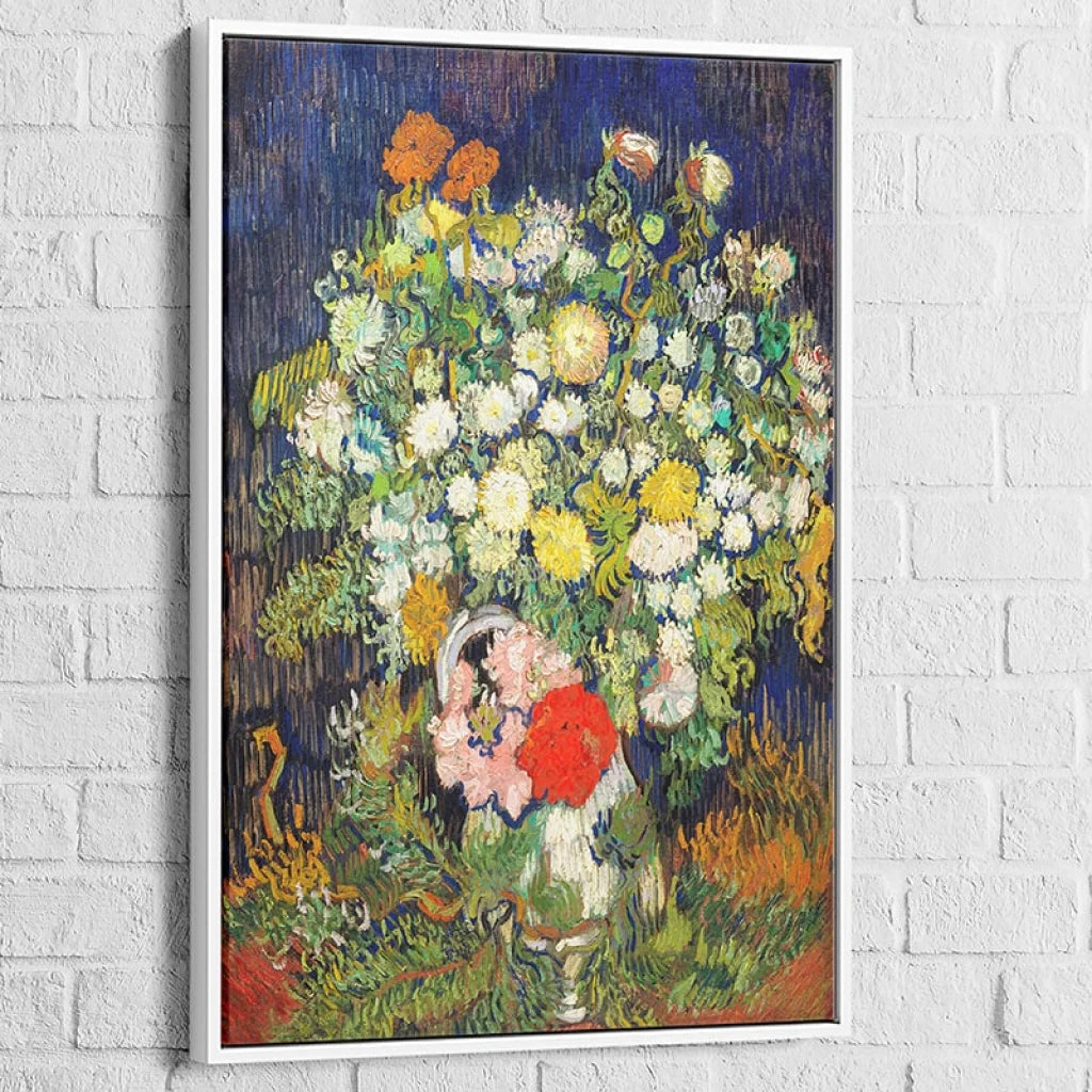 Tableau Van Gogh Le Bouquet de Fleurs dans un vase 3
