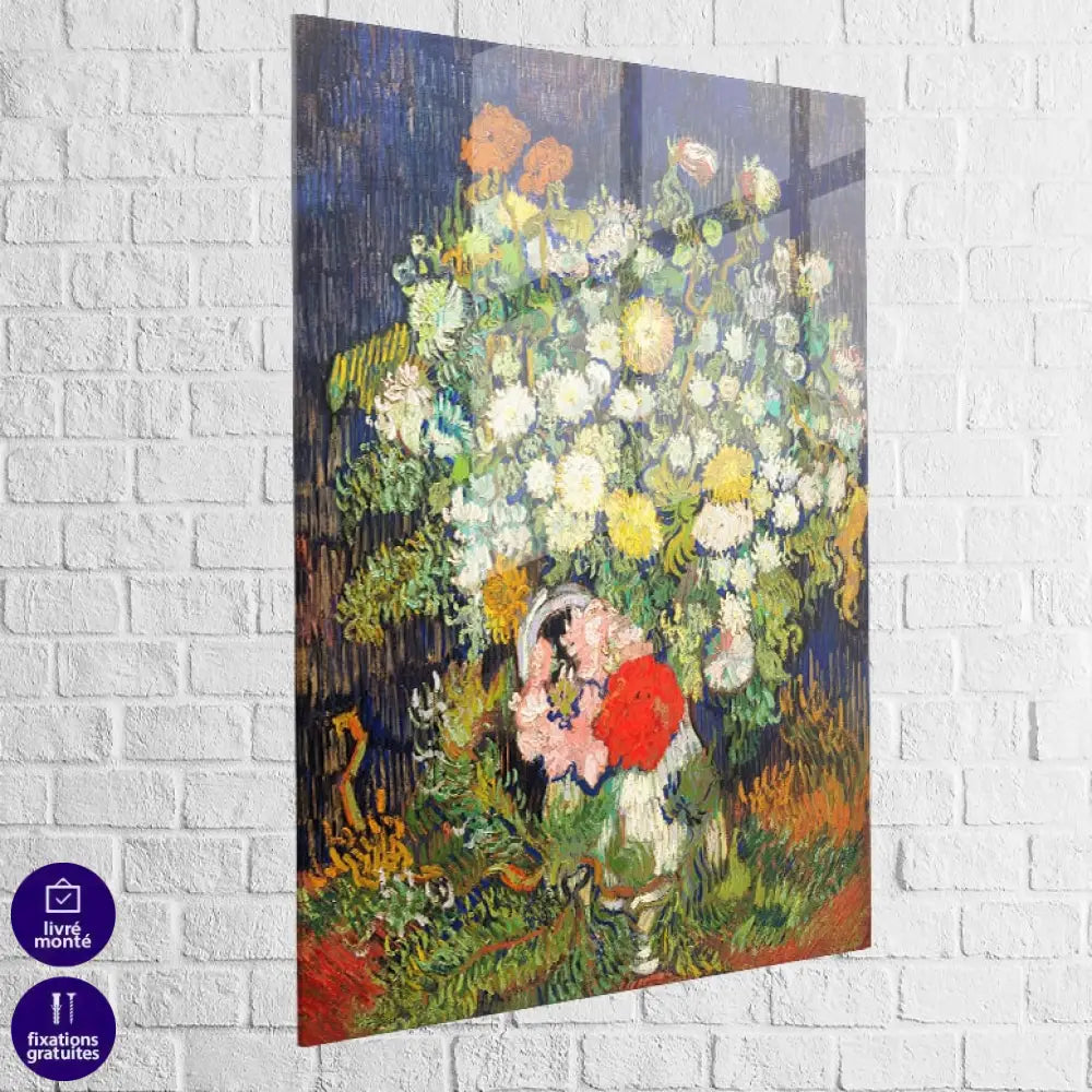 Tableau Van Gogh Le Bouquet de Fleurs dans un vase 5