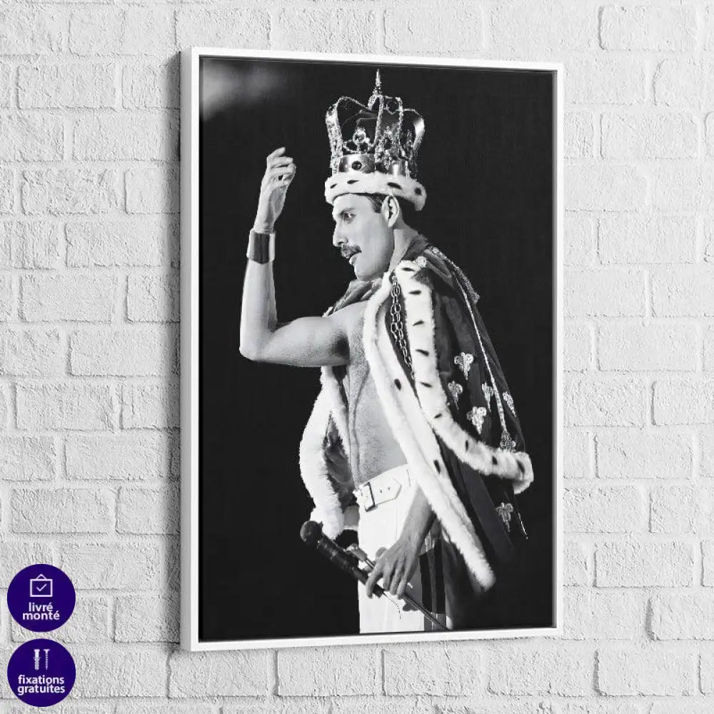 Tableau Vintage Freddie Mercury - Montableaudeco
