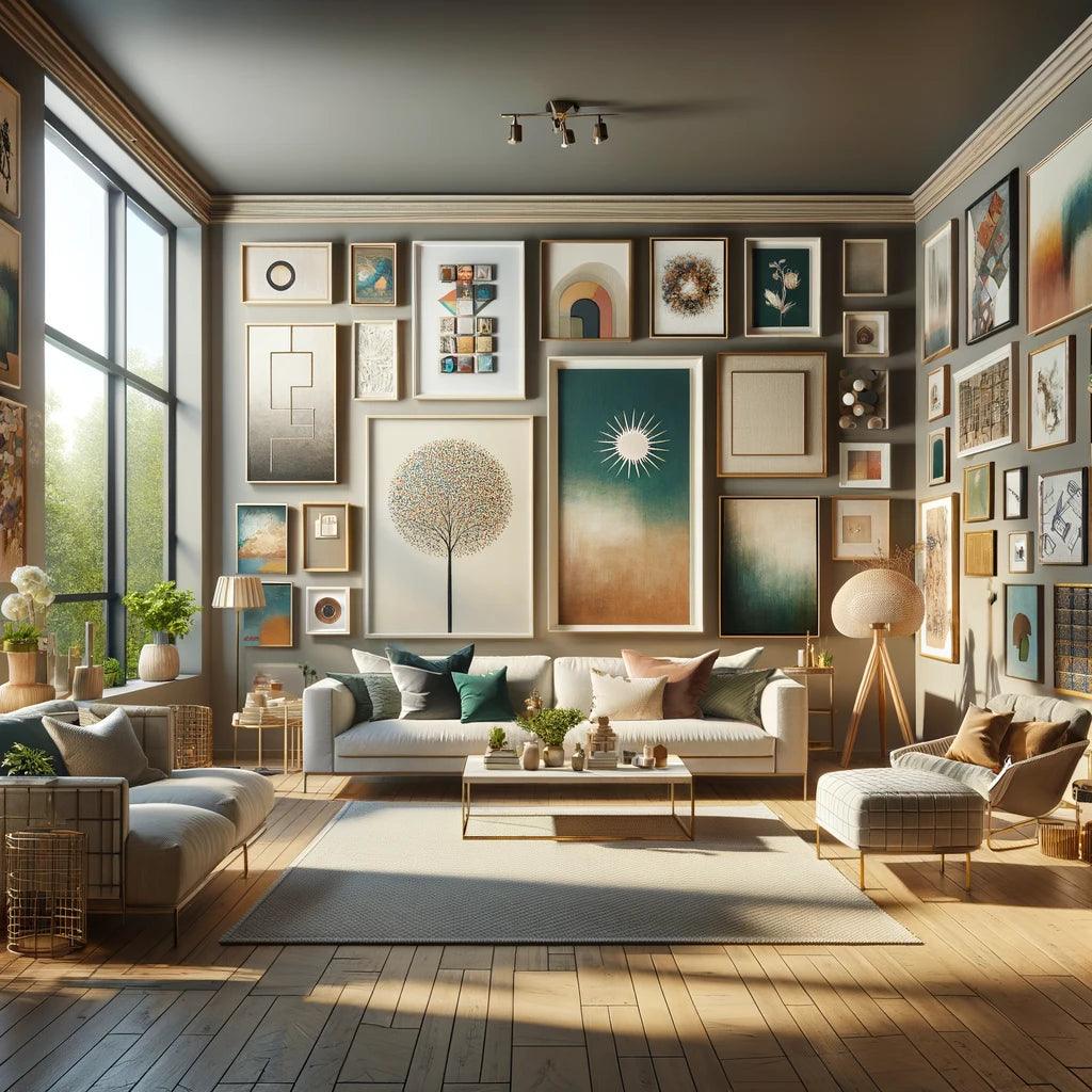 Transformez vos murs en véritables œuvres d'art avec ces idées de décoration intérieure - Montableaudeco