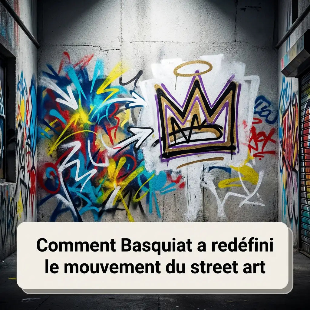 Comment Basquiat a redéfini le mouvement du street art