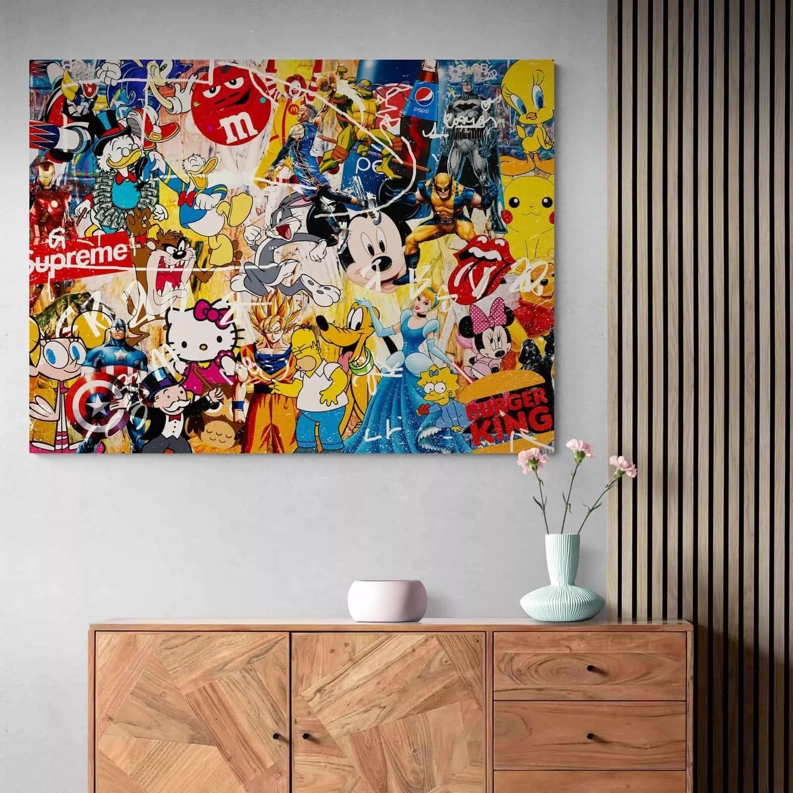 Comment trouver votre tableau idéal de la Pop Culture ? - Montableaudeco