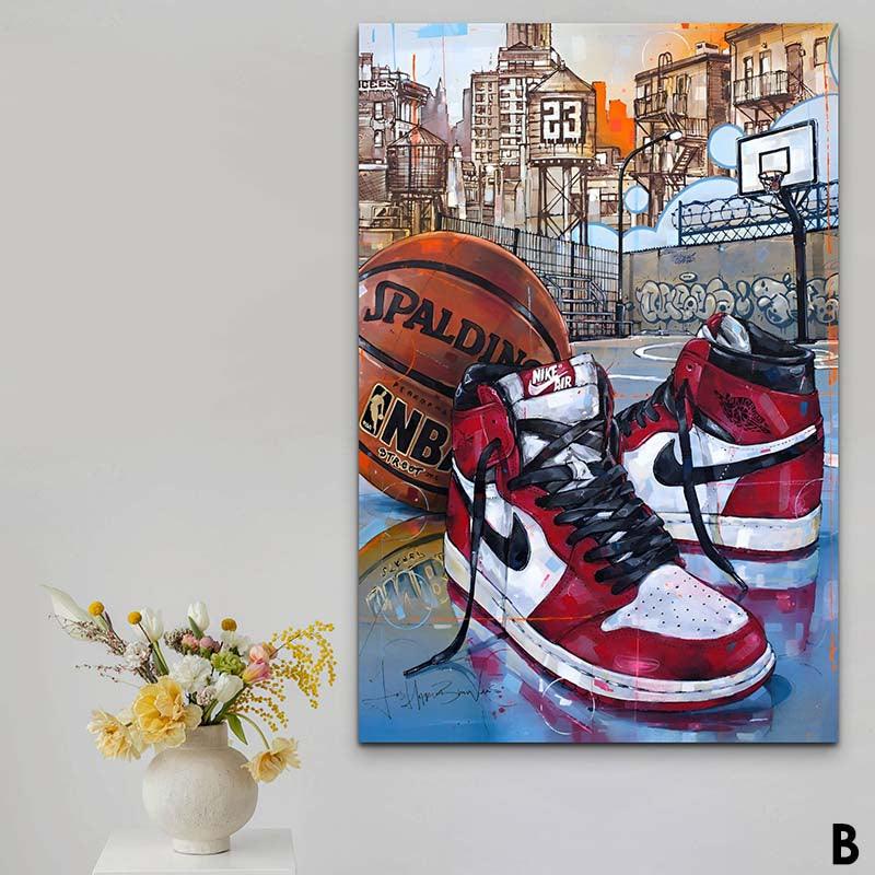 Tableau Street Art Air Basket Collection - Montableaudeco