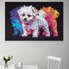 Tableau Chien | Le Bichon Pop | Offre De Bienvenue -20%