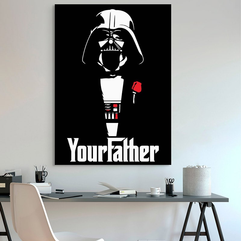 Tableau Star Wars Your Father c